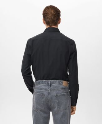 Men's Cotton Slim-Fit Shirt