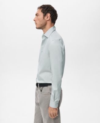 Men's Slim-Fit Lyocell Cotton Shirt