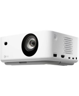 Portable Full HD 1080p Laser Projector with 1200 Lumens, RGB Laser Light Source, Auto Focus, 3D Support & HDMI
