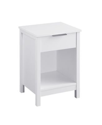 "3-Tier Nightstand with Drawer & Shelf for Bedroom or Living Room"