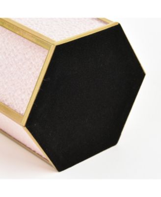 Handcrafted Glass Organizer, Decorative Storage Container for Makeup, Jewelry, Desk, or Bathroom Stylish