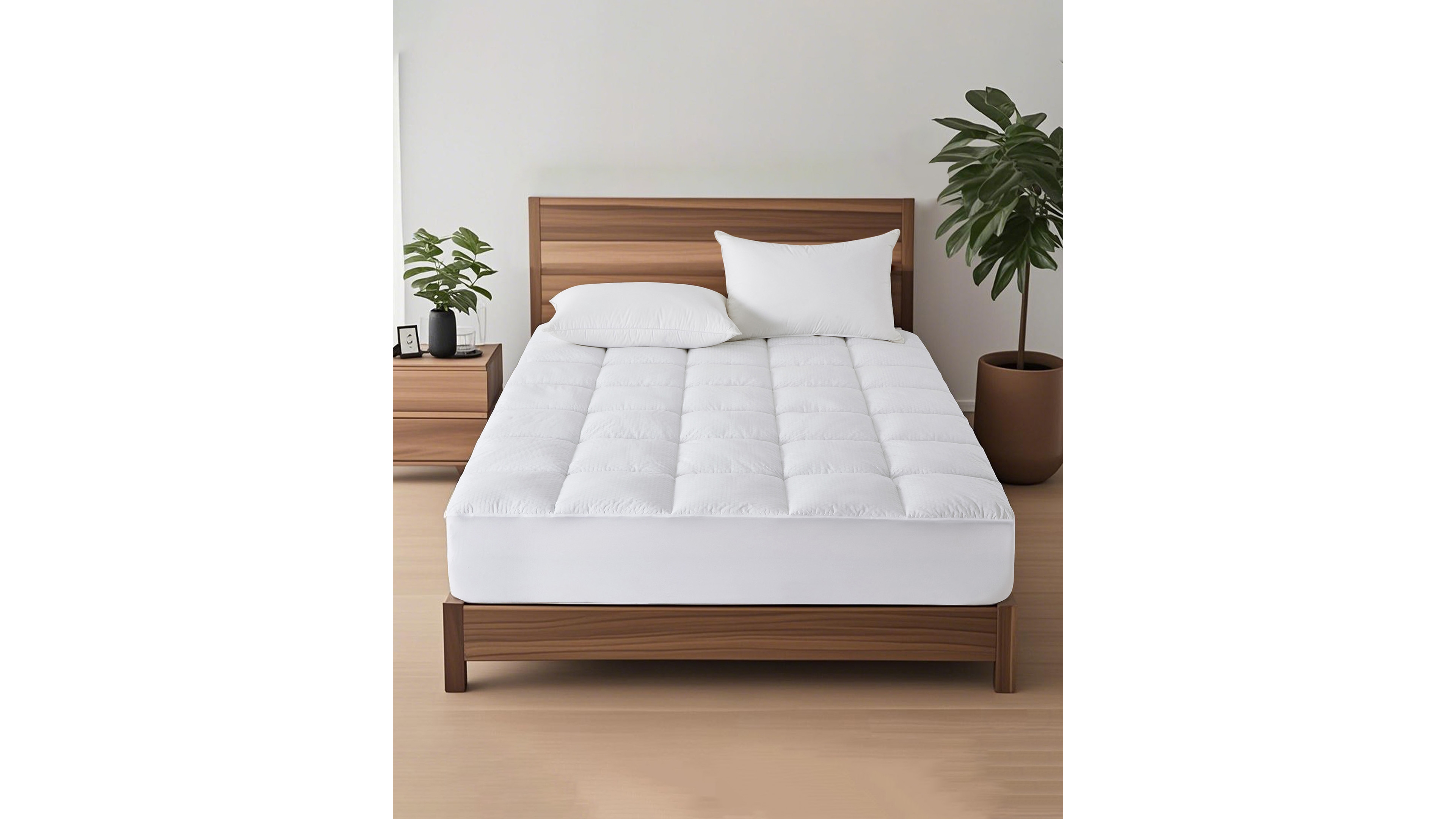 Unikome Phase Change Material Cooling Touch Mattress Pad Cover, King