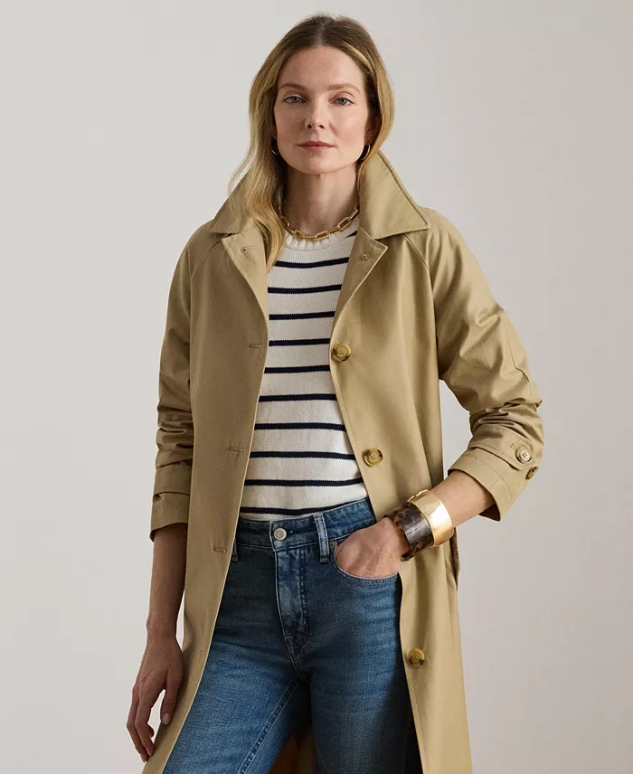 Women's Maxi Balmaccan Coat - thumbnail 10