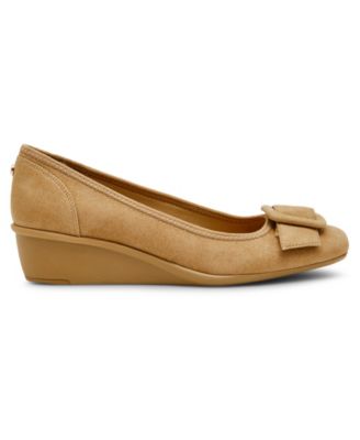 Women's Wyatt Buckle Wedge Pumps