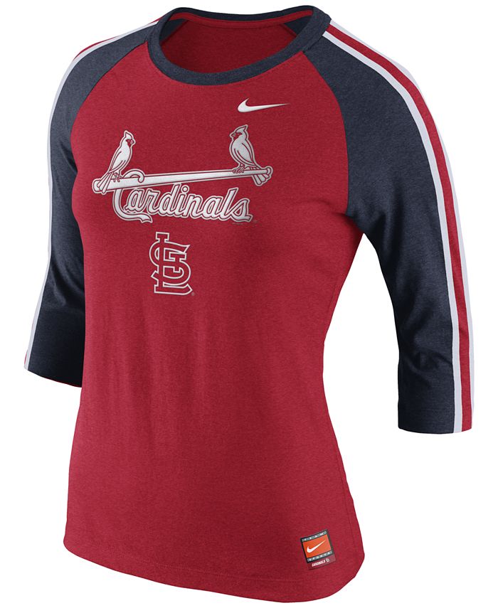 Nike St. Louis Cardinals Women's Coop Weekend T-shirt In Red