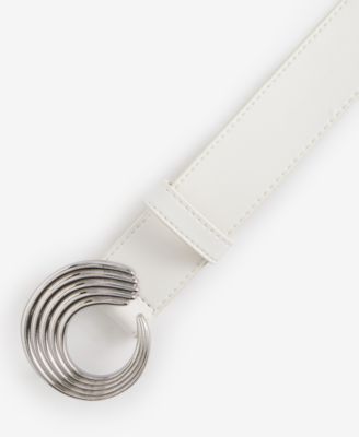 Circle Wave Buckle Belt