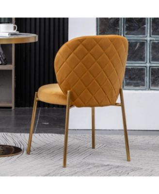  White Round Dining Set with 2 Chairs