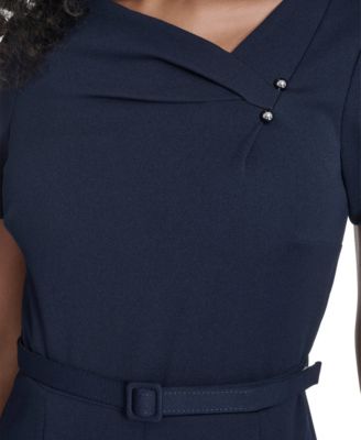 Women's Square Neck Midi Dress