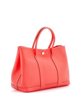30 Garden Party Tote Leather
