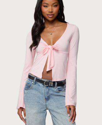 Women's Scarlette Tie Front Top