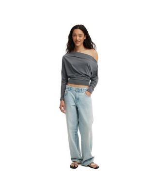 Women's Peyton Off Shoulder Long Sleeve Top