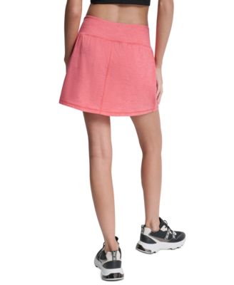 Women's Space-Dye Pull-On Bike Skort
