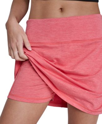 Women's Space-Dye Pull-On Bike Skort