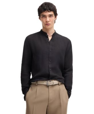 Men's Smooth Leather Dress Belt