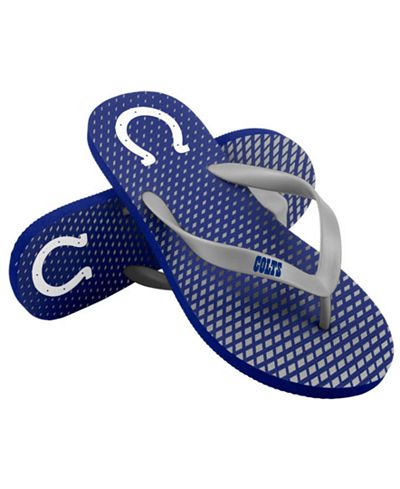 Forever Collectibles Indianapolis Colts High End Flip Flops