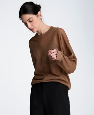 Women's Oversized Crew Neck Sweatshirt
