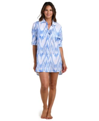 Women's Tidal Wave Camp Cover-Up Swim Shirt