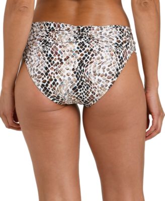 Women's Wild Whispers Shirred Band Hipster Swim Bottoms