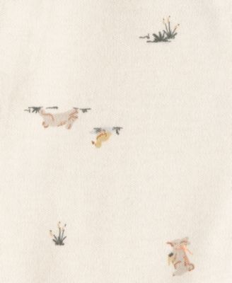 Baby Boys' or Baby Girls' Easter Bunny Sleep and Play Long-Sleeve Footed Coverall