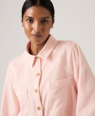 Women's Long-Sleeve Utility Crop Top