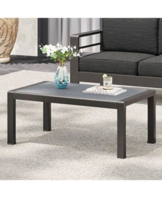 Aluminum Coffee Table - Weather Resistant Minimalist Design