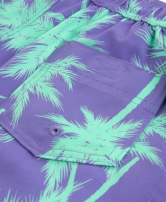 Boys' Printed Swim Trunks