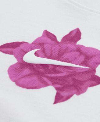 Girls' 4-6X Boxy Crewneck T-Shirt and Scooter Shorts, 2-Piece Set