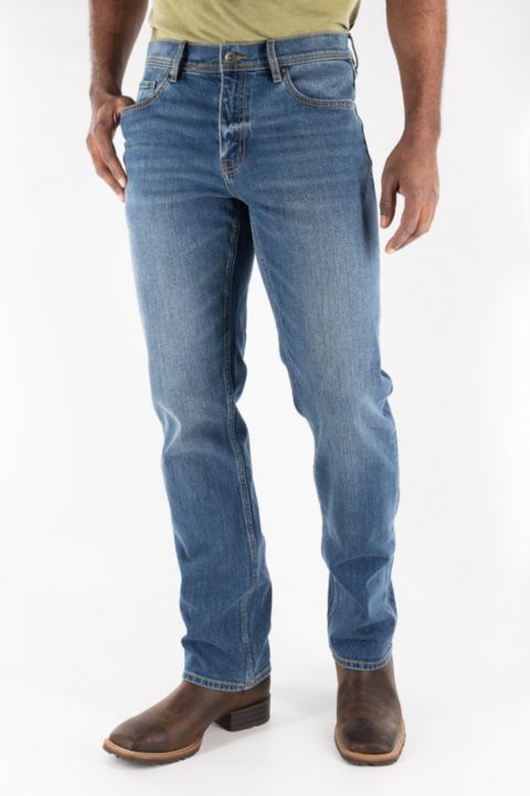 Мужские джинсы Devil Dog Boot Cut, цвет: Пепельный