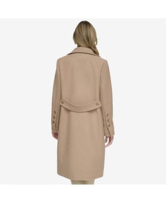 Women's Almedia Sb Wool Twill Coat With Back Belt