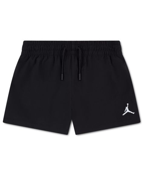 Шорты Jordan Essentials Woven Pull-On Shorts для девочек, цвет: Чёрный