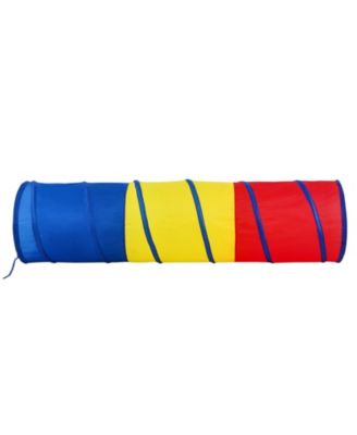 Kids Play Tunnel Tent for Toddlers, Colorful Pop Up Crawl Tunnel Toy for Baby