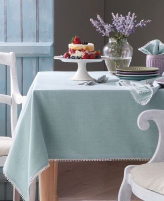French Perle 70" Round Tablecloth