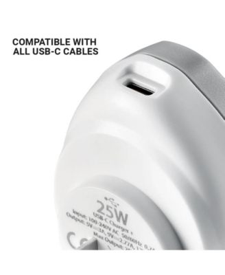 World USA USB-C 25W Travel Adaptor