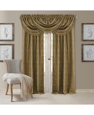 Antonia Damask Print Blackout Window Curtain