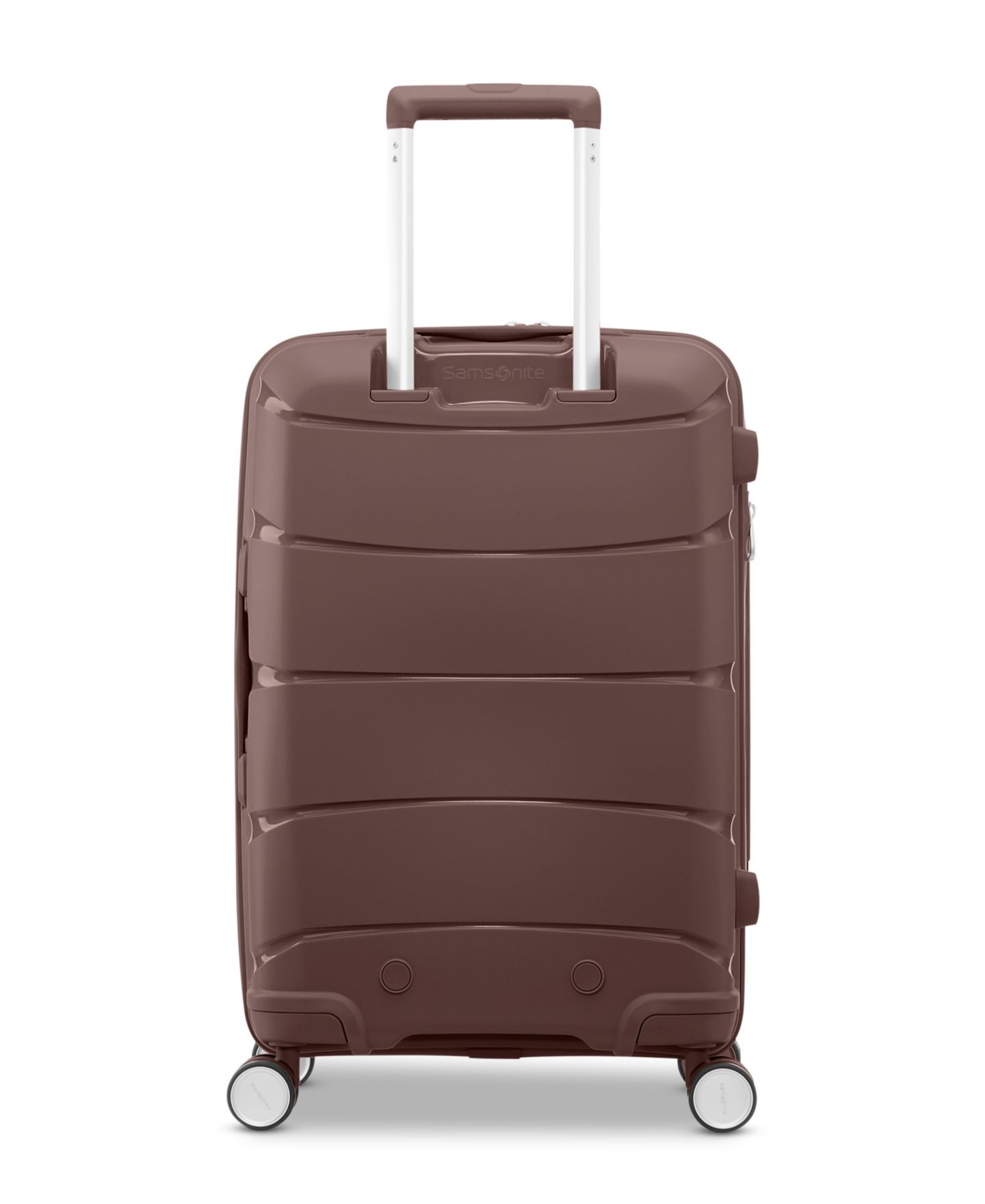 Чемодан Samsonite Outline Pro Carry-On Spinner, цвет: Шоколадный розовато-лиловый — фото 3