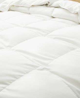 Goose Down Feather Fiber Comforter, Full/Queen