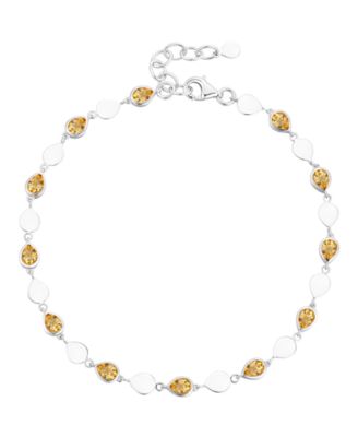 Blue Topaz (2-1/5 ct. t.w.) Luna Bracelet in Sterling Silver (Also Available in Multi-Stones)