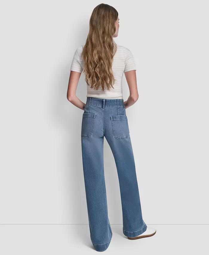 Petite High-Rise Wide Leg Jeans - thumbnail 5