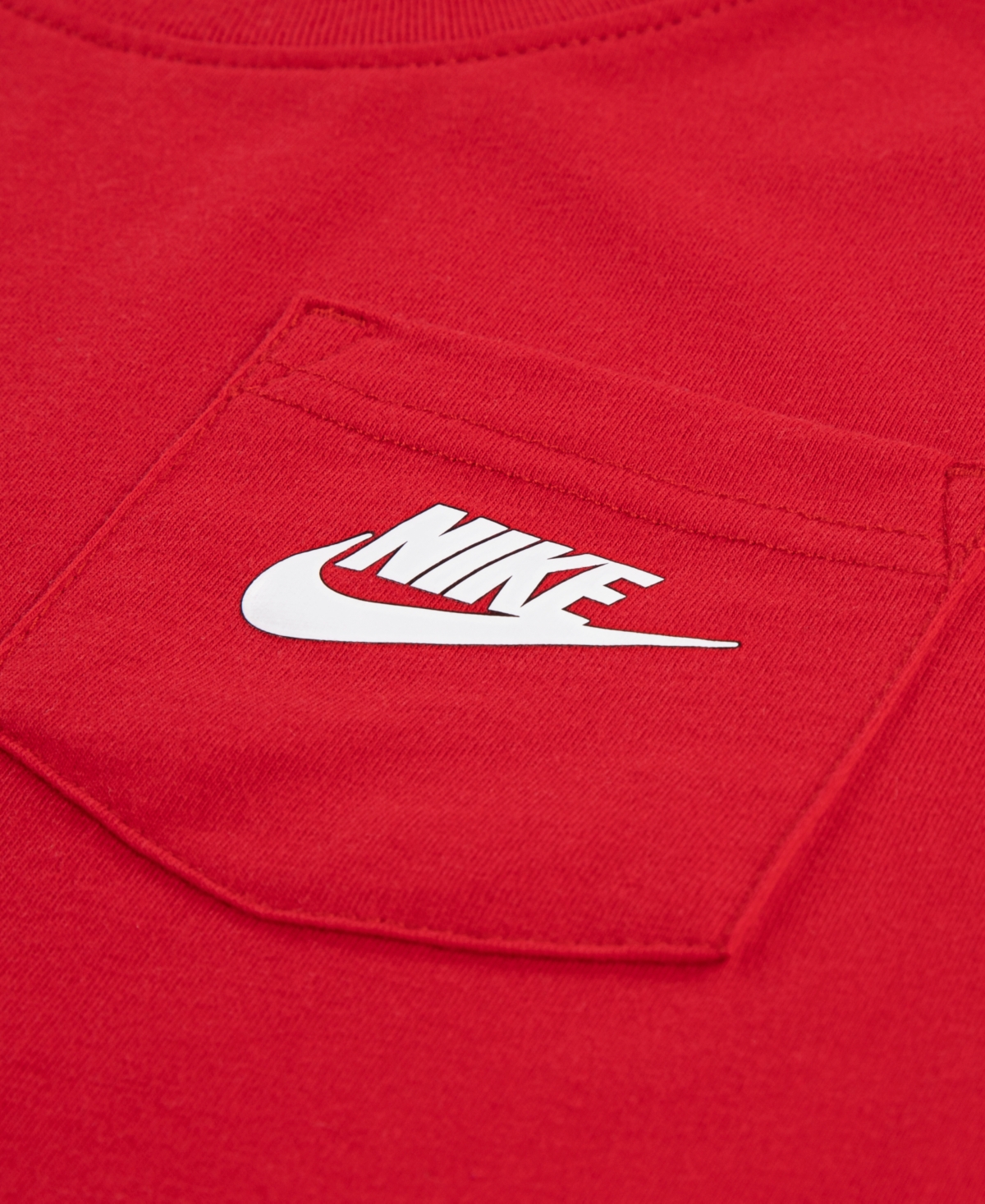 Nike Little Boys Pocket T-Shirt & French Terry Shorts, 2 Piece Set