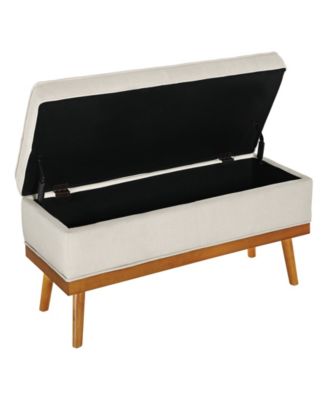 18.5" Fabric Katheryn Storage Bench