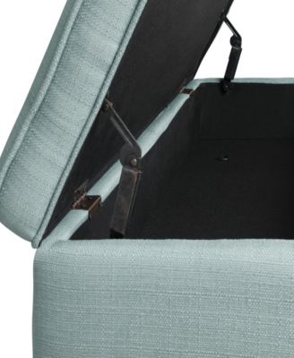 18.5" Fabric Katheryn Storage Bench