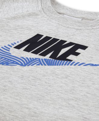 Boys' Toddler 2T-4T In The Zone Oversized Crewneck Sweatshirt