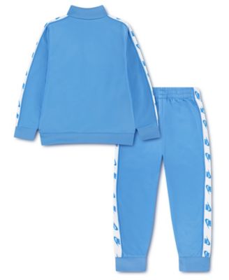 Boys' and Girls' 4-7 Dri-FIT Full-Zip with Logo Taping Trim Jacket and Pants, 2-Piece Set