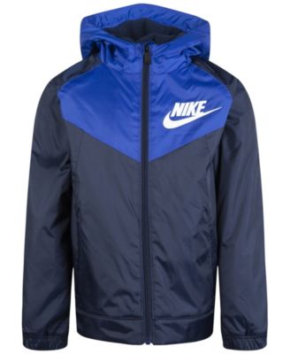Boys' and Girls' 4-7 Stand Collar Windbreaker Jacket