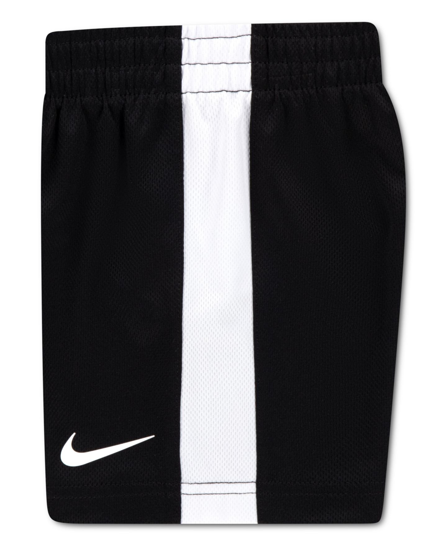 Детский комплект Nike Dri-FIT Swoosh: футболка и шорты, 2-7 лет, 2 предмета, цвет: Чёрный — фото 6