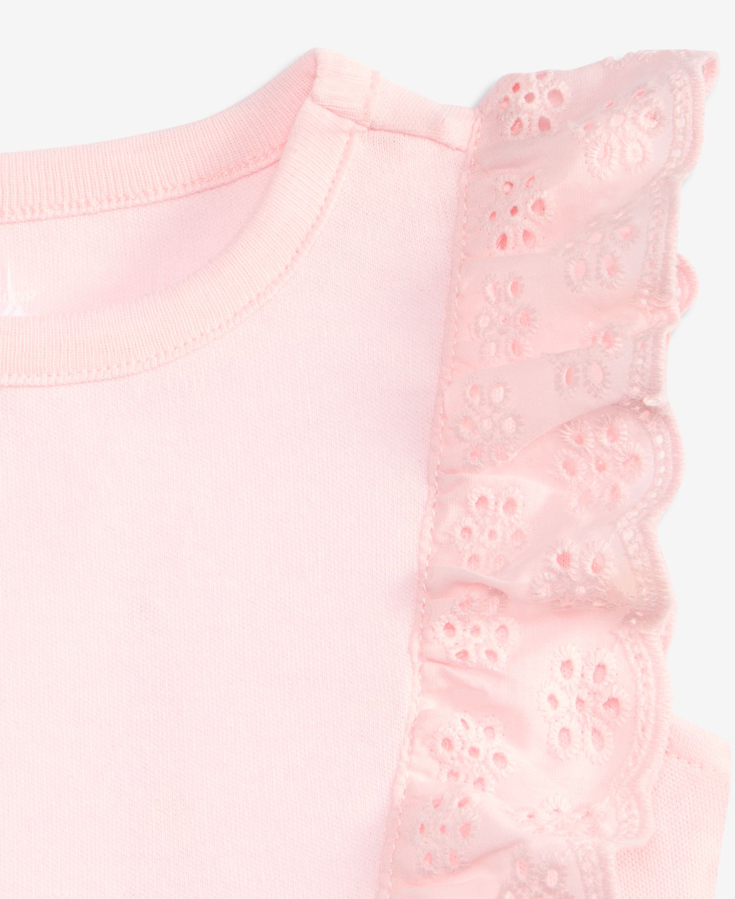 Платье First Impressions Mix and Match Eyelet-Ruffle Dress для девочек-малышей, цвет: Розовый — фото 3