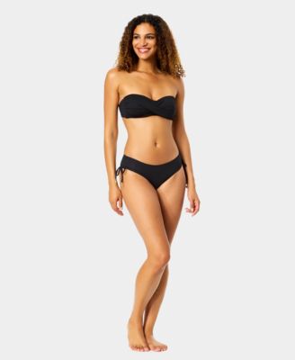Solid Twist-Front Bikini Top
