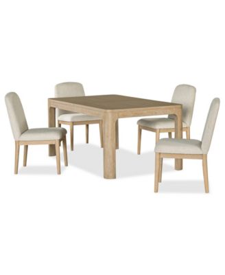 Marcel Dining 5-Pc. Set (Rectangular Table & 4 Side Chairs)