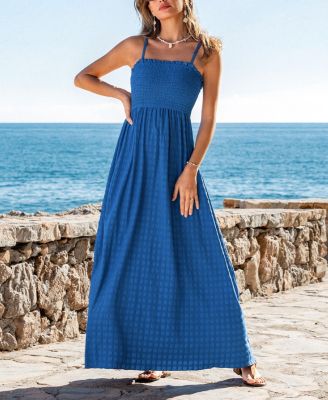 Women's Azure Shore Maxi Beach Dress