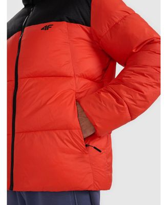 Men's down jacket with synthetic filling